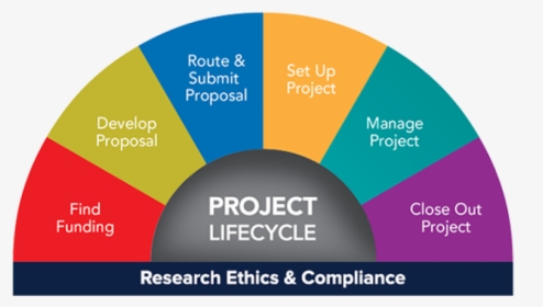 The Research Project Lifecycle - Research Project Life Cycle, HD Png Download, Free Download