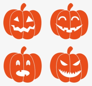 Pumpkins, Grimassen, Halloween, Autumn, Evil, Funny - Jack O Lantern Svg Simple, HD Png Download, Free Download