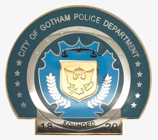 Transparent Knight Shield Png - Gotham City Police Badge, Png Download, Free Download