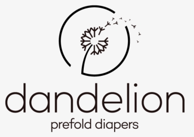 Dandelion Clipart Minimalist - Dandelion Logo Design, HD Png Download, Free Download