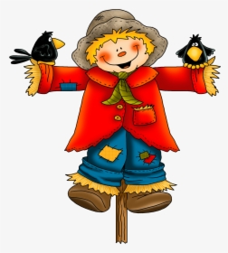 Scarecrow Vector - Transparent Background Scarecrow Clipart, HD Png Download, Free Download