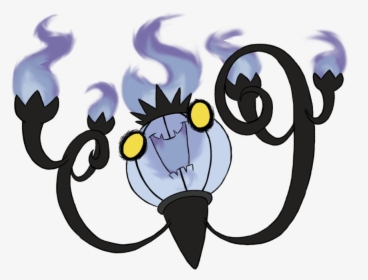 609 Chandelure By Winter Freak-d35yyqy - Chandelure Pokemon X, HD Png Download, Free Download