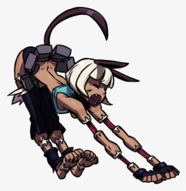 Fortune Taunts By Stretching And Yawning - Skullgirls Miss Fortune Png, Transparent Png, Free Download