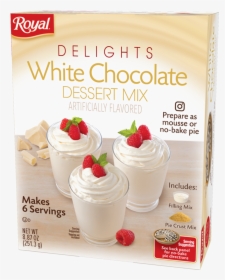 Royal Delights White Chocolate Dessert Mix, HD Png Download, Free Download