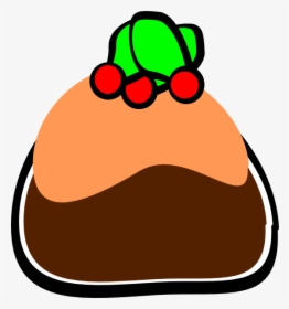 Christmas Pudding Svg Clip Arts, HD Png Download, Free Download