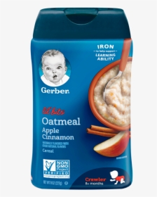 Gerber Lil Bits Oatmeal Apple Cinnamon, HD Png Download, Free Download