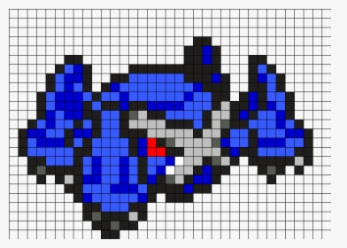 Metagross Sprite Perler Bead Pattern / Bead Sprite, HD Png Download, Free Download