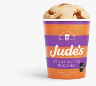 Jude"s New Stick Toffee Pudding Ice Cream, HD Png Download, Free Download