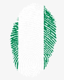 Nigeria, Flag, Fingerprint, Country, Pride, Identity, HD Png Download, Free Download