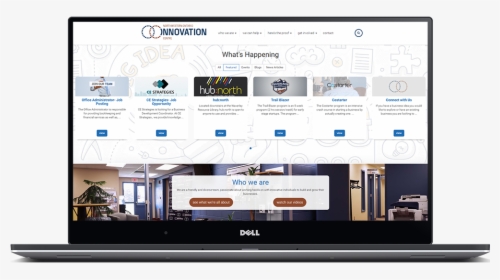 Nwo Innovation Website On A Laptop, HD Png Download, Free Download