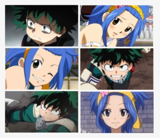 Izuku Midoriya X Levy Mcgarden submitted By Anonymous, HD Png Download, Free Download