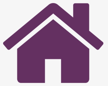 Purple Home 5 Icon Free Icons, HD Png Download, Free Download
