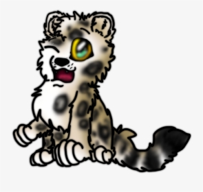 Snow Leopard Clipart Clip Art, HD Png Download, Free Download
