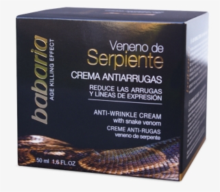 Crema Facial De Veneno De Serpiente De Babaria, HD Png Download, Free Download