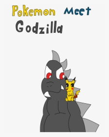 Pokemon Meet Godzilla, HD Png Download, Free Download