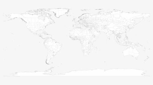 Blank World Map Png, Transparent Png, Free Download