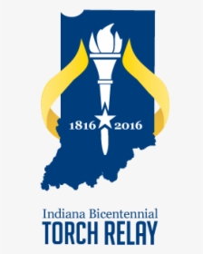 Patterned After The Olympic Torch Relay, Indiana"s, HD Png Download, Free Download