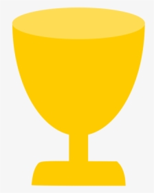 Stemware,yellow,chalice, HD Png Download, Free Download