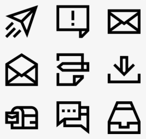 Email Icon White Png, Transparent Png, Free Download