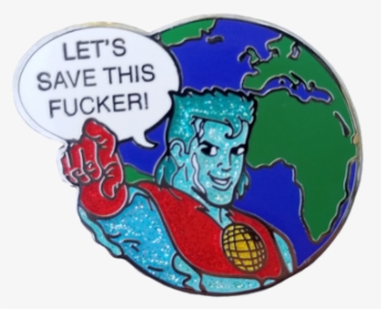 Captain Planet Pin, HD Png Download, Free Download