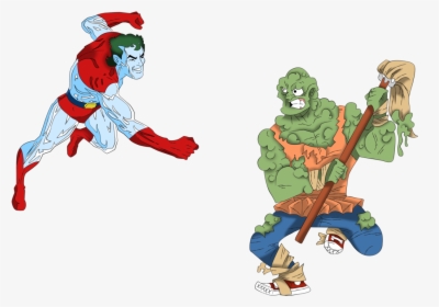 Captain Planet Vs Toxie By Contestofchampions, HD Png Download, Free Download