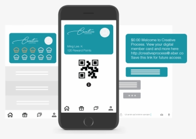 An Illustration Of How Eber"s Gift Card And Member, HD Png Download, Free Download