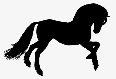 Horse Silhouette Wild, HD Png Download, Free Download