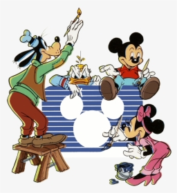 Mickey And Gang Clip Art, HD Png Download, Free Download