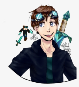 The Minecart Dantdm By, HD Png Download - kindpng
