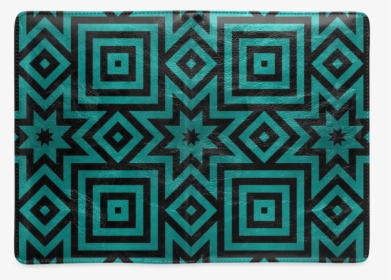 Teal/black Tribal Pattern Custom Notebook A5, HD Png Download, Free Download