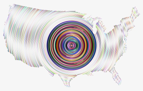 Prismatic United States Concentric Circles, HD Png Download, Free Download