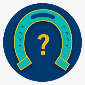 A Horseshoe With A Question Mark Below It, HD Png Download, Free Download