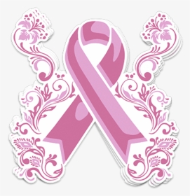 Pink Cancer Ribbon Png, Transparent Png, Free Download