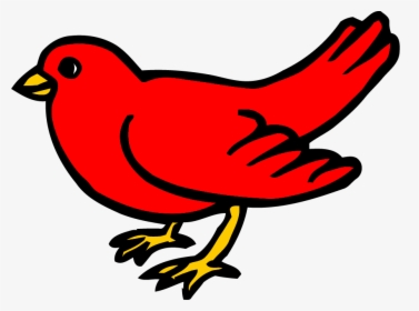 Transparent Red Bird Clipart, HD Png Download, Free Download