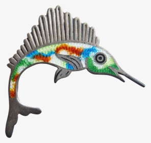 Sterling & Enamel Signed Jf Mexican Fish Vintage Brooch, HD Png Download, Free Download