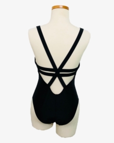 Women"s Strappy Front One Piece Swimsuit-back, HD Png Download, Free Download