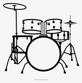 Drum Kit Coloring Page, HD Png Download, Free Download