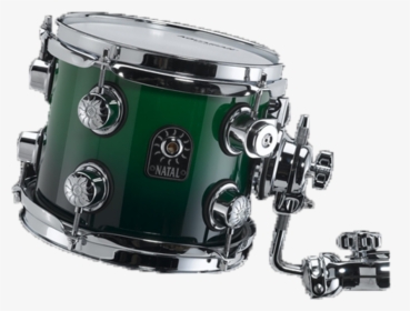 Natal Bubinga Drum Kit Blue Green Fade, HD Png Download, Free Download