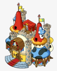 King Smurf Castle Level, HD Png Download, Free Download