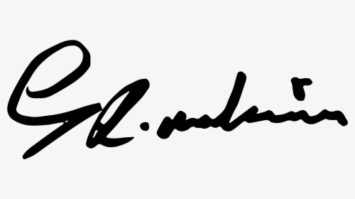 Author Signature, HD Png Download, Free Download