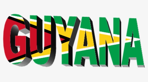 Guyana Text Flag Bg, HD Png Download, Free Download