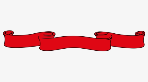 Red Ribbon Banner Png, Transparent Png, Free Download