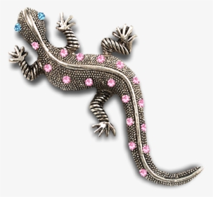 #lizard #salamander #newt #silver #jewelry #gemstones, HD Png Download, Free Download