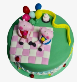 Peppa Pig Birthday Cake, Chocolate On Chocolate And, HD Png Download, Free Download