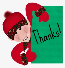 Elf Peeking Thankslp2017, HD Png Download, Free Download