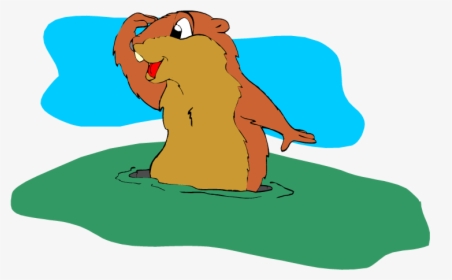 Groundhog Clipart Prairie Animal - Groundhog Clip Art, HD Png Download, Free Download