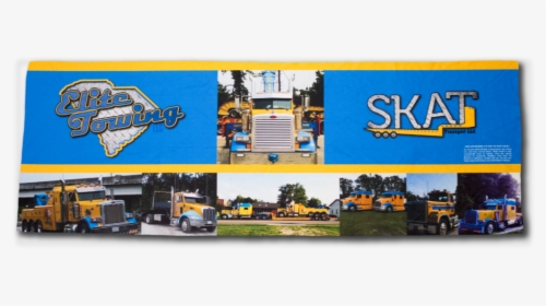 Elite Towing Custom Full Size Cooling Towel - Trailer Truck, HD Png Download, Free Download