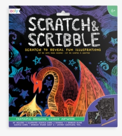 Scratch And Scribble Pad - Ooly Scratch And Scribble, HD Png Download, Free Download