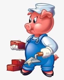 Free Three Download Clip - Clipart Three Little Pigs, HD Png Download, Free Download