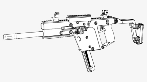 Draw Kriss Vector The Gun, HD Png Download, Free Download